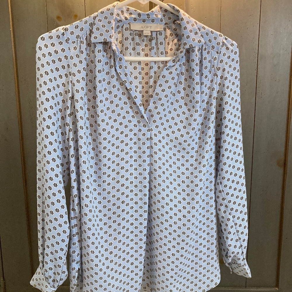 Beautiful Loft Long Sleeved Blouse